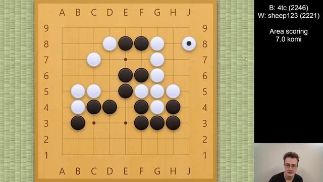 [9x9] Double seki! смотреть онлайн