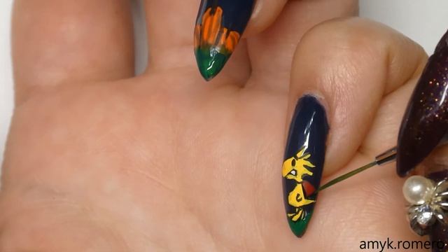 Halloween Nail Tutorial: The Great Pumpkin Charlie Brown