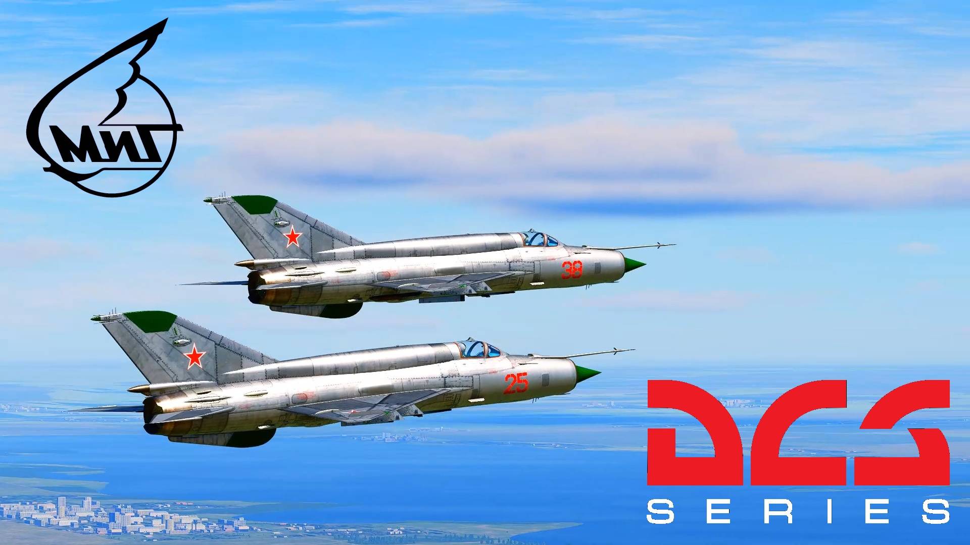 DCSWorld.Немного на МиГ21. A Little Bit On The MiG21.