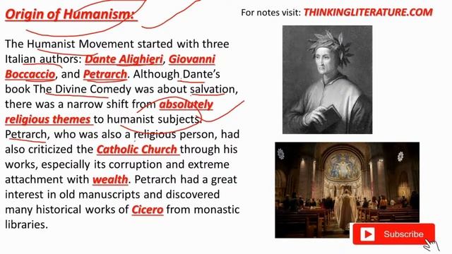 Humanism in English Literature in Hindi | UGC NET English | Thinking Literature смотреть онлайн