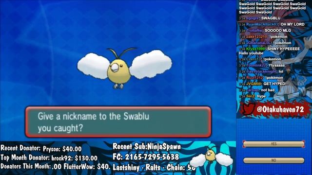 Live Shiny Swablu 56 Dexnav - Pokemon Omega Ruby & Alpha Sapphire смотреть онлайн