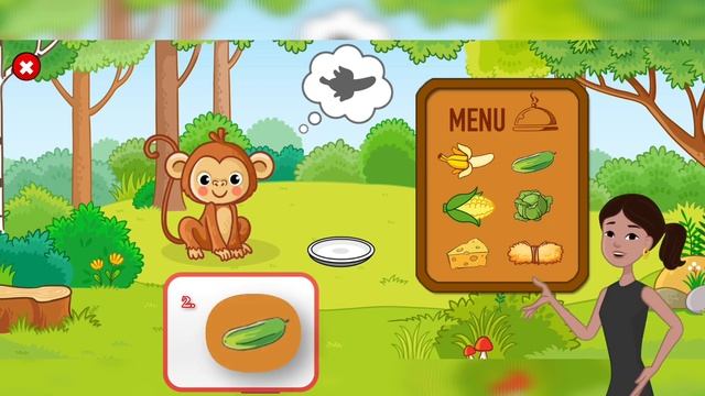 KAK TIKA DAN MANKI | VIDEO ANAK TEBAK MAKANAN HEWAN DENGAN ANIMASI LUCU смотреть онлайн