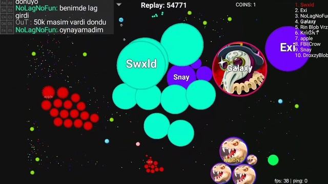 Blob.io FFA destruction 🔥 | 4 autos reverse and more... смотреть онлайн