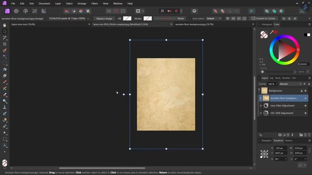 How To Create A Sepia Tone In Affinity Photo