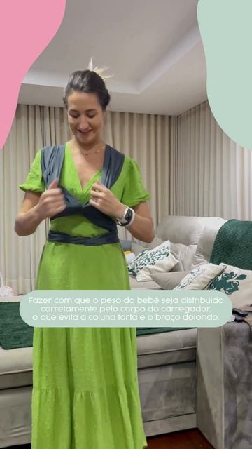 Como Vestir O Fit Sling Da Hey Mama