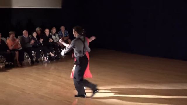 Diane & David Dancing The Quickstep - “Come Fly With Me” Dance Showcase