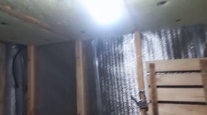 Утепление стен в бани своими руками