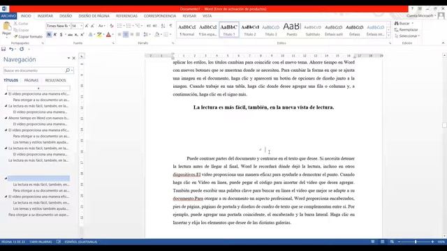 Taller TÉCNICAS PARA ELABORACIÓN DE DOCUMENTOS E INFORMES EN WORD смотреть онлайн