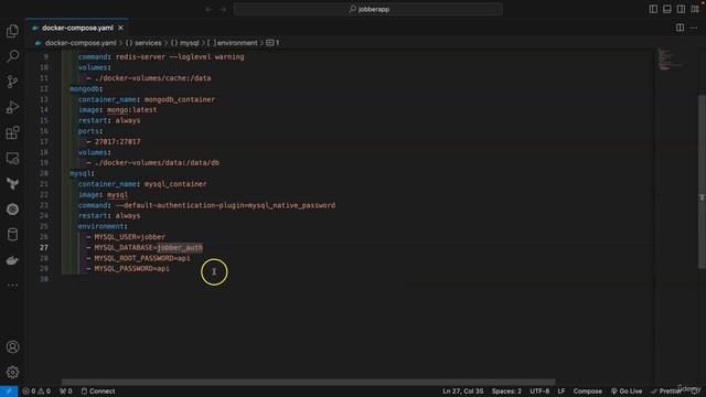 22 - MySQL and Postgres services смотреть онлайн