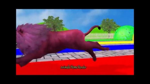 cartoon, wall selection game with animals #Hey I built 7 colorful fount