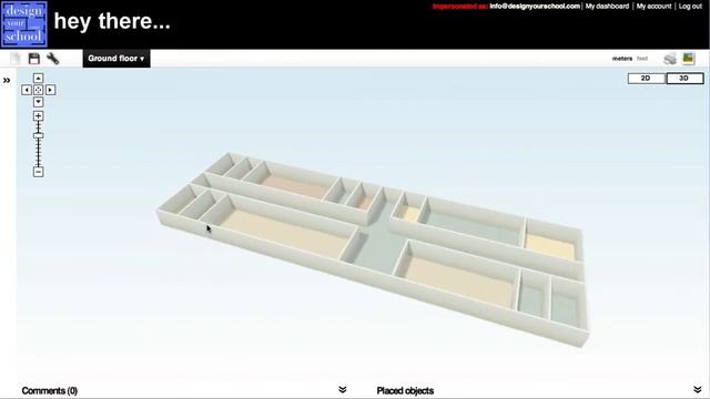 How to create a 3D floor plan of a school based on an imported drawing смотреть онлайн