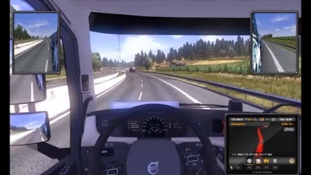 Euro Truck Simulator 2 | Online Multiplayer | "Convoy with Raven to Innsbruck" Part 2 смотреть онлайн
