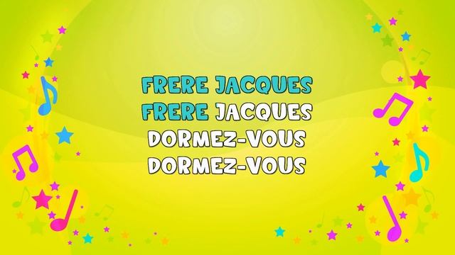 Frere Jacques | Karaoke | Frère Jacques | Nursery Rhyme | KiddieOK