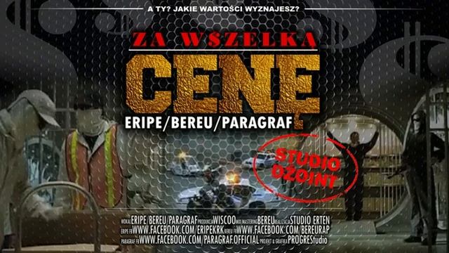 Paragraf feat. Eripe, BereU - Za Wszelką Cenę ( prod. Alpa-chino ) смотреть онлайн