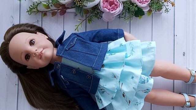 Распаковка куклы Gotz. Распродажа одежды для Паола Рейна. Unpacking The Gotz Doll.