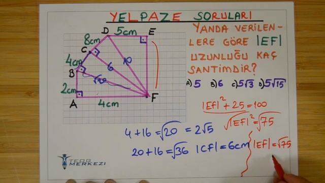 Pisagor Bağıntısı Soru Çeşitleri 2 смотреть онлайн