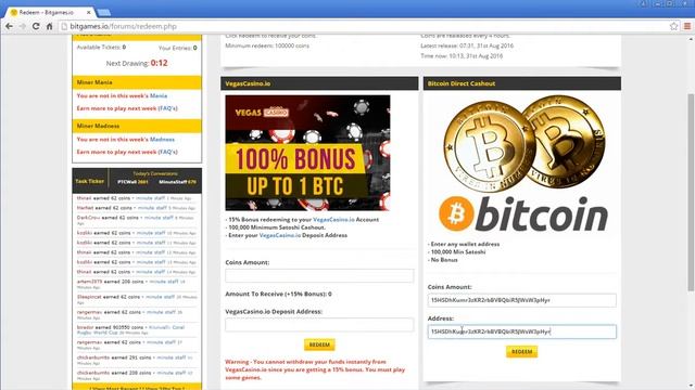 BitGames.io 2016 регистрация, обзор.