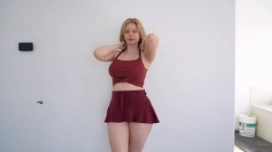 Mini skirt try on haul in (5k)