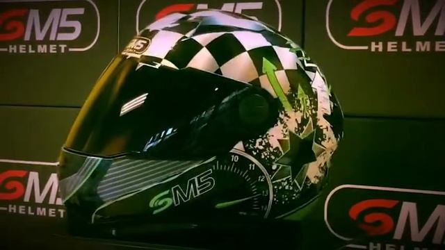 SM5 Helmet Snack Salamander Red/Green