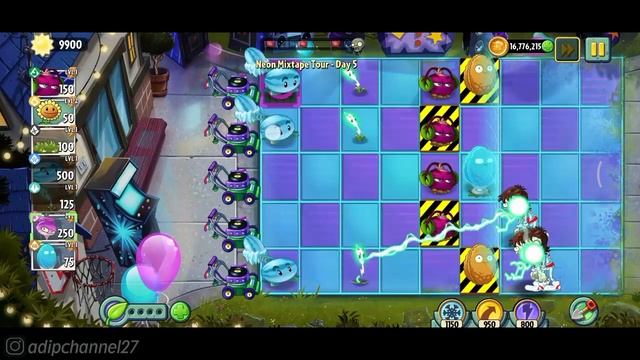 ADVENTURE - NEON MIXTAPE TOUR DAY 5 • PLANTS VS ZOMBIES 2