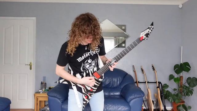 SWOLA #42 - Sunday With Ola Riff Challenge 42 Washburn EVIL ZEBRA V смотреть онлайн