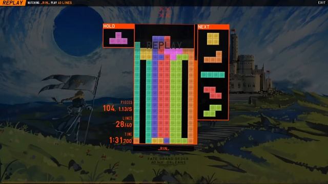 [Tetr.io] 20 T-spin doubles badge смотреть онлайн