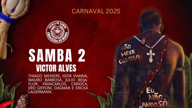 SAMBA CONCORRENTE 2 EMBAIXADA DO MORRO 2025
