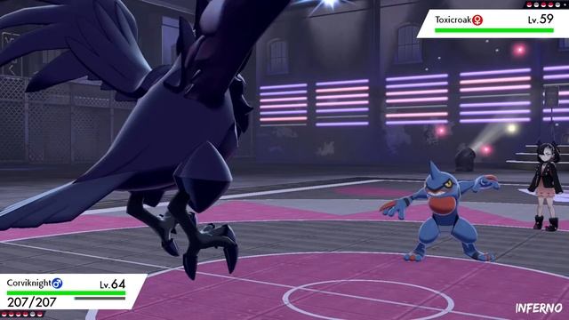 Pokemon Sword Walkthrough - Part 35 - Post Game 6 - Vs Gym Leader Marnie + All Rare League Cards смотреть онлайн