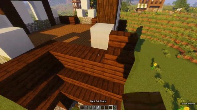 Minecraft: Medieval House Tutorial! смотреть онлайн