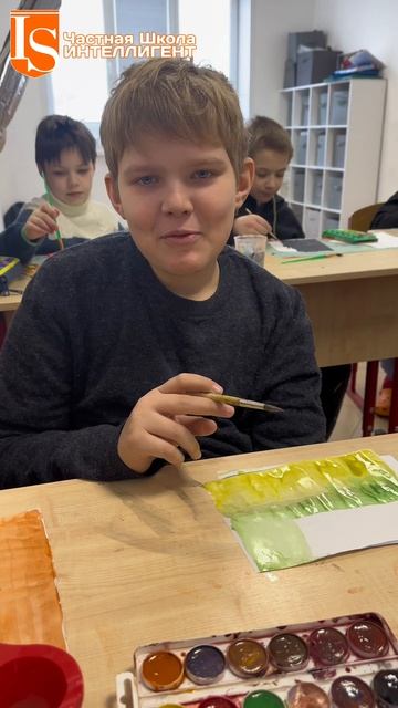 🎨✨Каникулярный лагерь "В мире искусств": день изобразительного искусства! 🎨👩🎨 #школа #дети