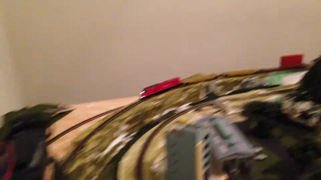 My N Scale layout featuring DCC with Sound SD90-43 MAC смотреть онлайн
