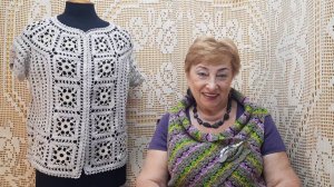 Жакет "Мастерица". Мастер-класс по вязанию крючком от О. С. Литвиной.