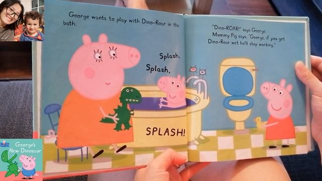 🌙George's New Dinosaur: Read Aloud Peppa Pig Book For Children And Toddlers 🦖🦖🦖