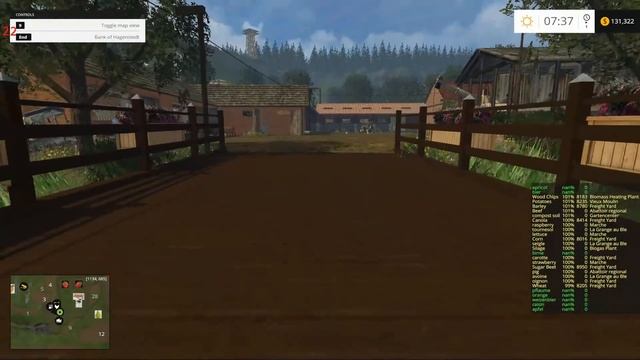 Vieille France map for Farming Simulator 15 "vive la France!" смотреть онлайн