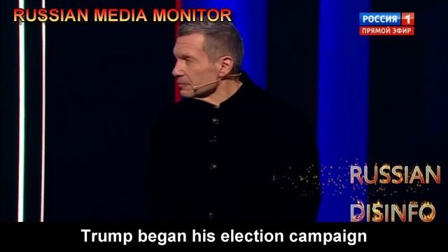 Russian state TV mocks Trump's statements смотреть онлайн