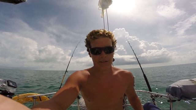 Catching Barracuda Off A Sailboat