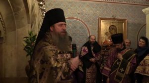 Проповедь на Погребение Плащаницы