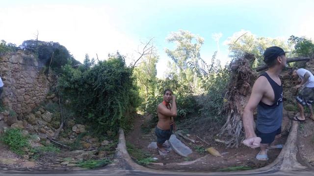 Ruta de las tres cascadas, Anna, Valencia, Spain. Part 4. 360° video смотреть онлайн