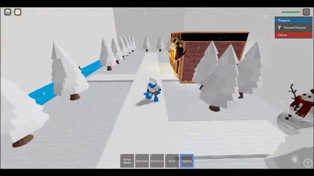 Roblox | Papyrus vs Chara | UnderSwap Sans Showcase смотреть онлайн