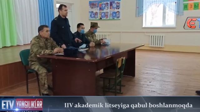 Akademik Litseyga Qabul Boshlanmoqda