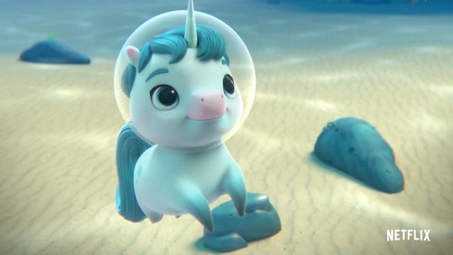 Schwimmt mit dem Strom mit Kelp & Freunden! | Das kleine Walhorn | Netflix смотреть онлайн