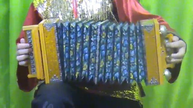 Учимся играть на Саратовской гармошке  Чешская полька