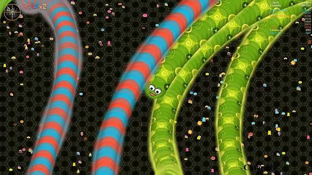 Wormate.io Gameplay 12,000,000 Highscore Trap Escape Epic Wormateio Worm Game смотреть онлайн