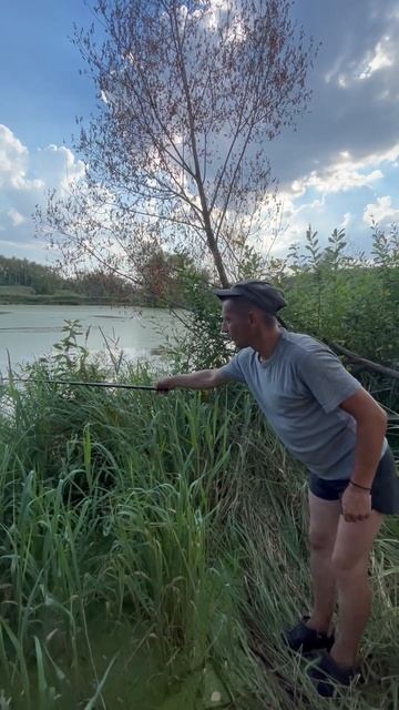 Большие караси у нас в Тамбове