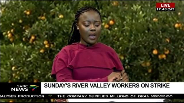 Eastern Cape: Citrus farms' workers on strike, want a R20/hr wage смотреть онлайн