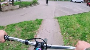 Катаюсь по городу с подписчиком на МТБ | GoPro POV MTB Urban Street Riding