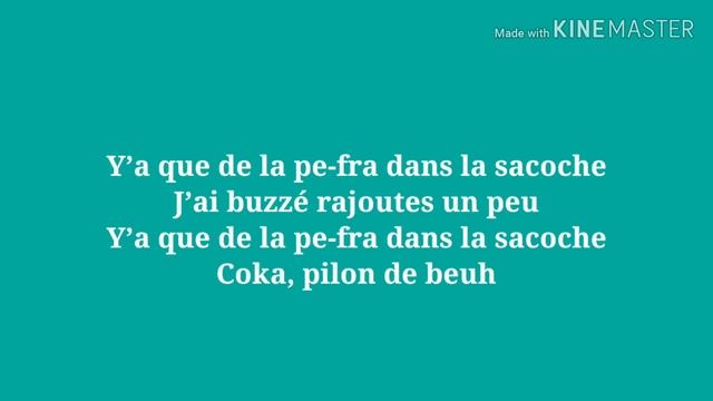 DENZO - La Sacoche (paroles ) ft Koba lad (Paroles/Lyrics) смотреть онлайн