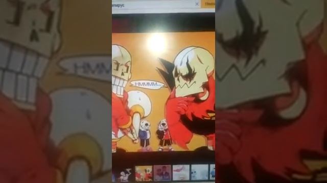 Санс и Папирус смотреть онлайн