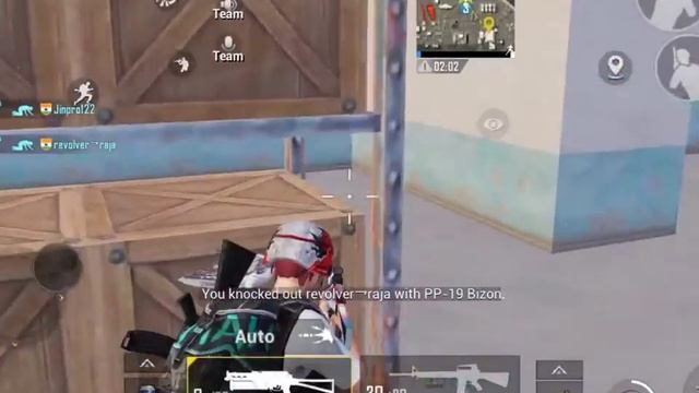 1 Vs 4 Clutch In Battleground Mobile India | Bizon Power, Military Base | Z Star Gaming