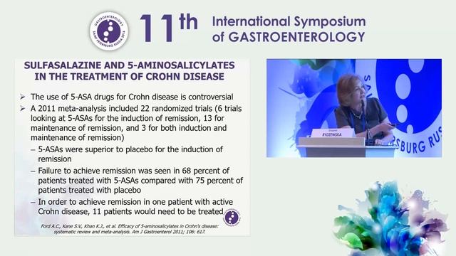 Can we use the aminosalicylates in clinical practice in IBD patients? смотреть онлайн